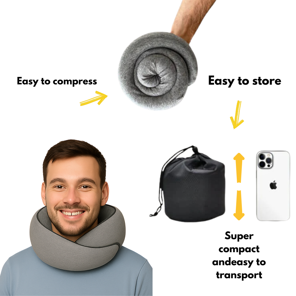 NapTrip™ Travel Neck Pillow